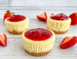 Strawberry Mini Cheesecake